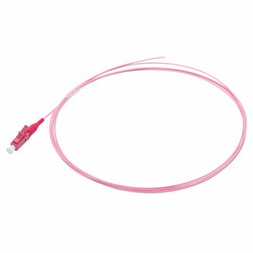 LANMASTER LC/PC optical pigtail, OM4 multi-mode, 1.5 m